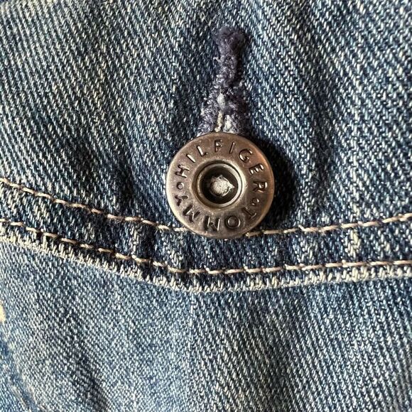 TOMMY HILFIGER Jean Jacket Women 1X - Picture 9 of 11